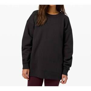 NEW LULULEMON perfectly oversized sweatshirt in black